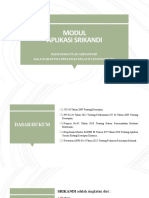 Modul Cara Penggunaan Aplikasi Srikandi