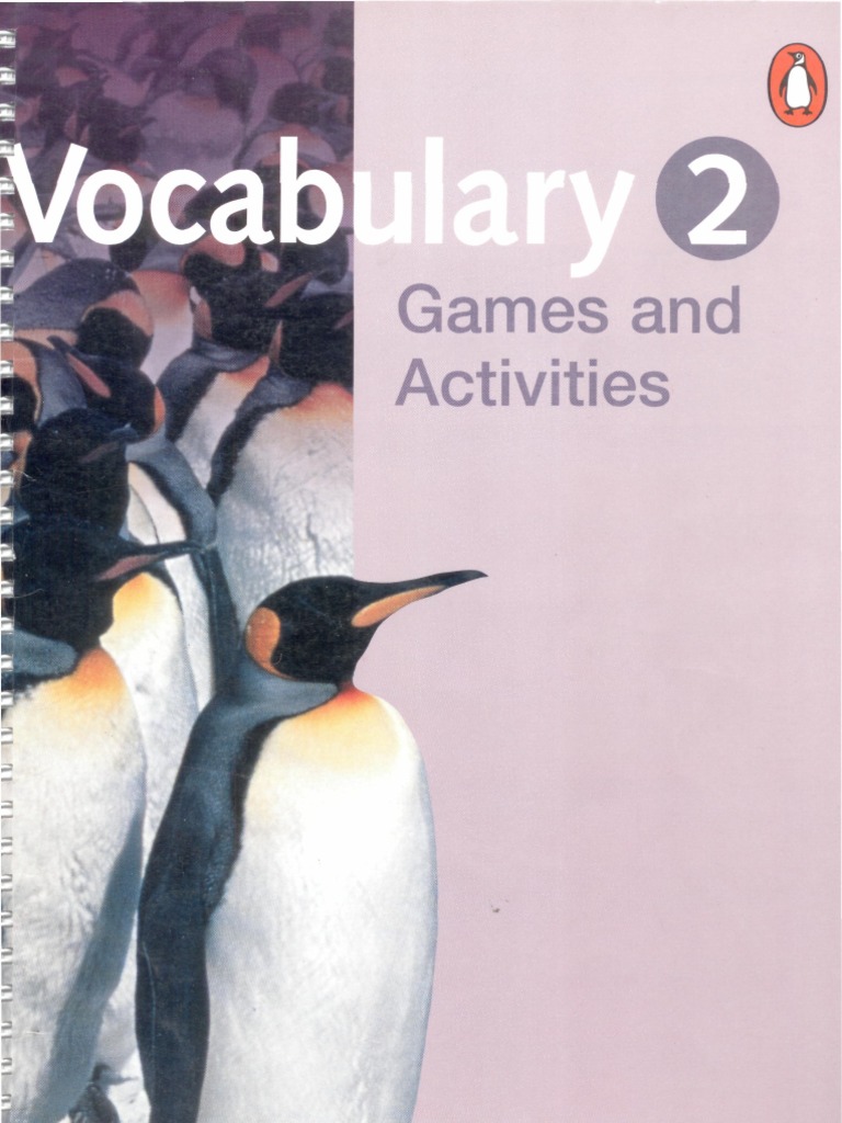 Vocabulary Games And Activities 2 PDF