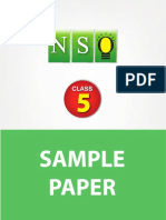 Class 5 Nso 5 Years Sample Paper