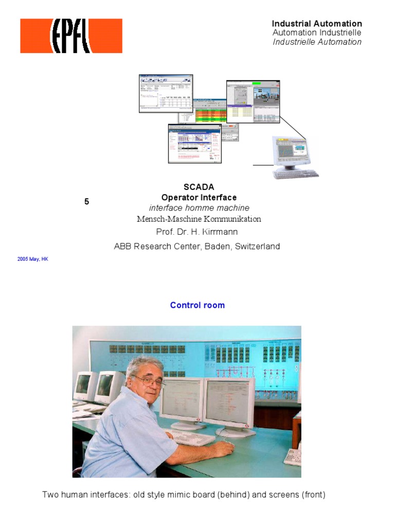 SCADA Operator Interface | PDF | Scada | Databases