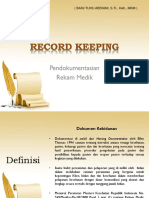 Record Keeping Praktek