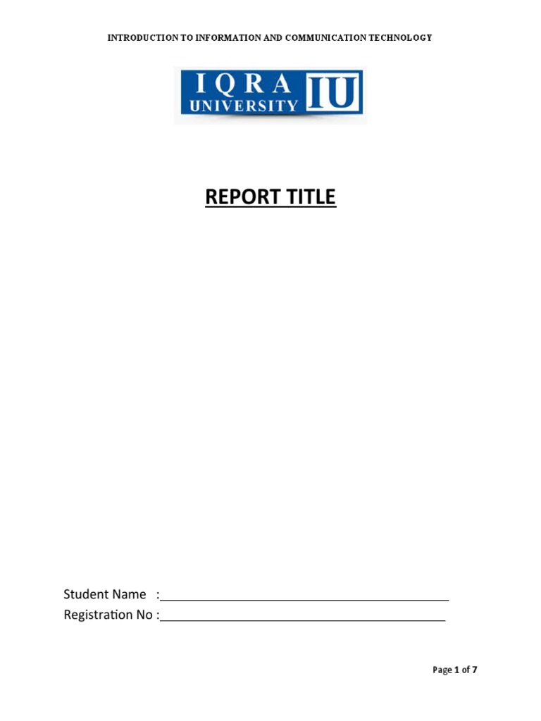 Project Template | PDF