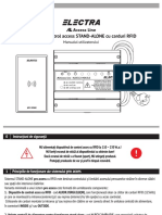 Manual de Instalare Cititor de Proximitate RFID Electra ALRDR.0SRGI - ELB