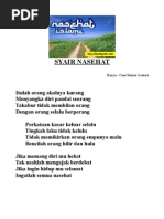 CONTOH SYAIR CONTOH SYAIR