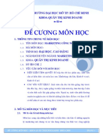 Đề cương môn học - Marketing công nghiệp - Đại học Mở - 970135