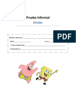 prueba informal