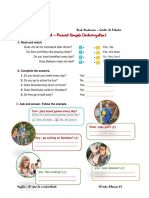 Worksheet - Present Simple (Interrogative)