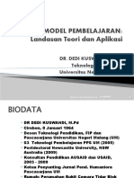 Model Model Pembelajaran Landasan Teori Dan Aplikasi