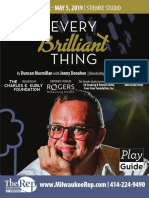 Playguide Every Brilliant Thing