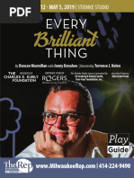 Playguide Every Brilliant Thing