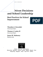 Theodore J. Kowalski, Thomas J. Lasley, James W. Mahoney - Data Driven Decisions and School Leadership (2007)