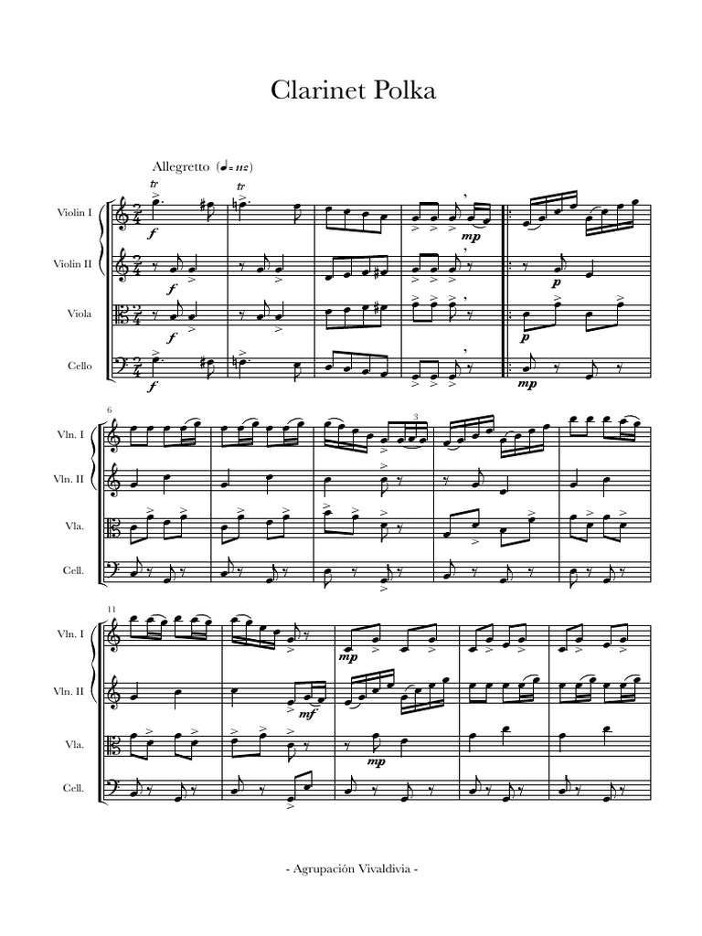 Polka Score PDF