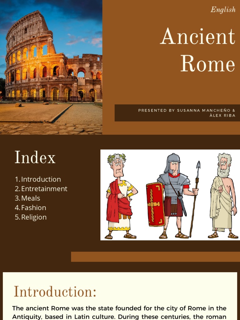Brown Illustrated Architecture Ancient History Presentation | PDF