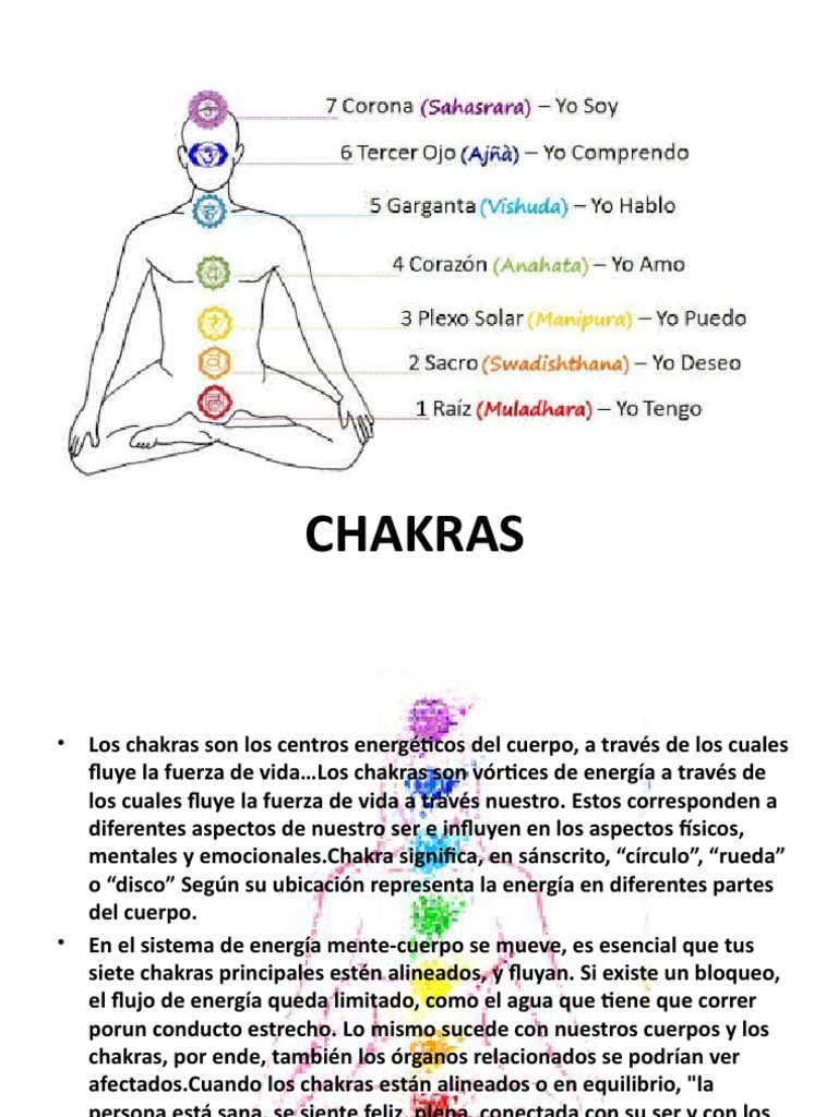 Los 7 Chakras: Equilibrio y Significado | PDF | Mente | Amor