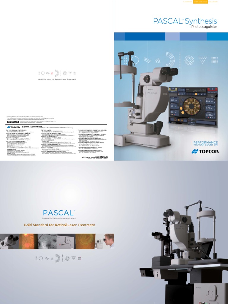 Pascalsynthesis Brochure | PDF | Glaucoma | Laser