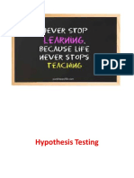 8 - Hypothesis Testing - Discussion