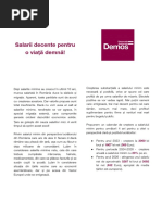 Care este salariu minim corect în România? O dezbatere propusă de Demos