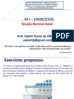 Exercícios - Aula 4 - REM I - Tensão Normal Axial (1)