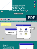 Group III - Management Performance Appraisal System