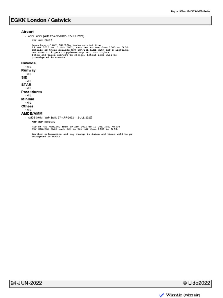 EGKK Charts PDF Air Traffic Control Transport Infrastructure