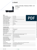 Optimize Modicon M221 product data sheet title