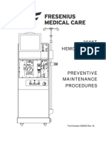 Fresenius 2008T Dialysis System - Maintenance Procedures