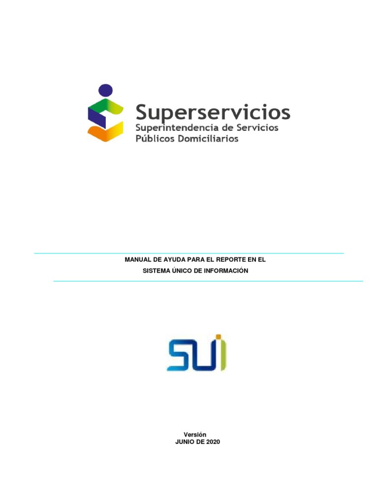 Manual de Ayuda para El Reporte en El Sistema Unico de Informacion 8 ...