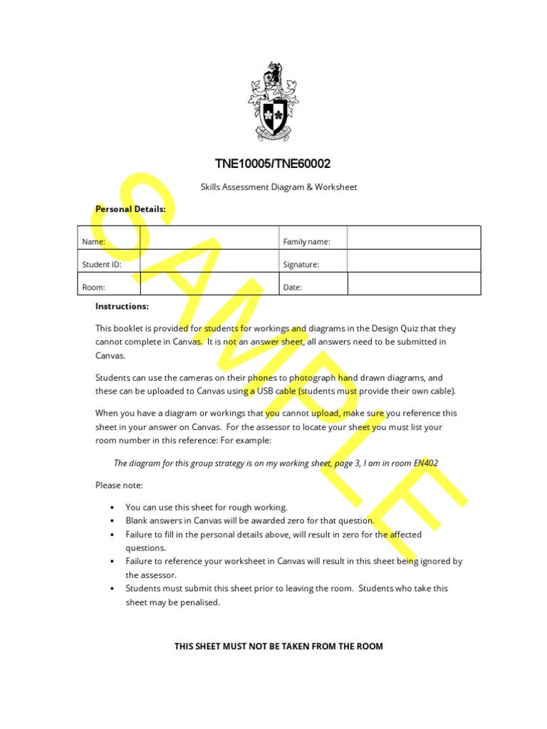 Na Skills Worksheet V01 Sample | PDF | Worksheet | Computer Networking