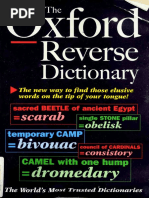 The Oxford Reverse Dictionary | PDF | Aircraft | Airport