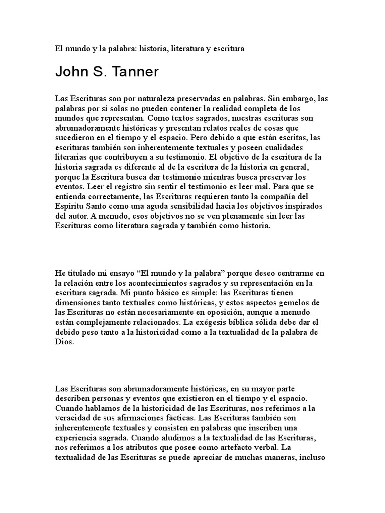 Refrenar la lengua en las Escrituras | PDF | Biblia | Juan el apóstol