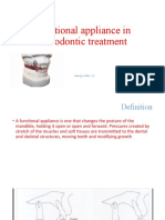 Functional Appliance in Orthodontic Treatment