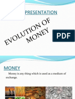 Evolution of Money