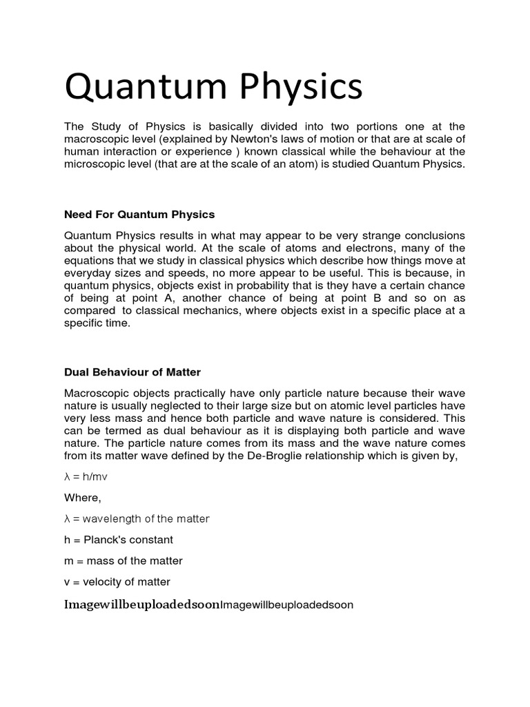 WHAT IS QUANTUM PHYSICS PDF visual data 2