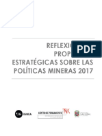 2018 Reflexiones y Propuestas Estrategicas Sobre Las Politicas Mineras CP Industria Minera