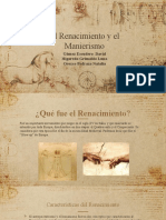 T4 - Renacimiento y Manierismo