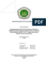 Download Contoh Proposal Kreativitas Mahasiswa Bidang Kewirausahaan by Utari Nur Paramita SN61021403 doc pdf