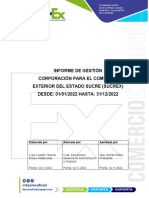 Informe de Gestion Sucrex Consolidado 2022