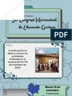 Reporte Actividades 3er CIEQ Presentacion