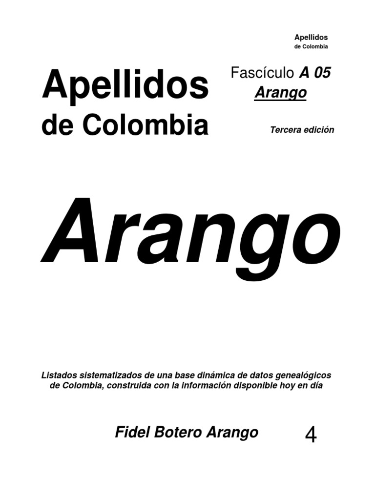 A05 Arango 004-3 | PDF | Colombia