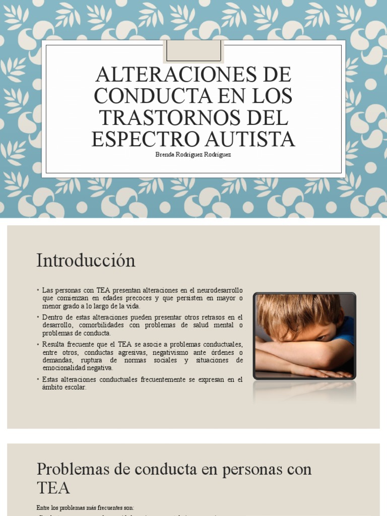 Alteraciones De Conducta , ALTERACIONES DE CONDUCTA EN CASA: CÓMO ...
