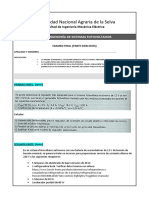 Examen Final - Ingeniería de Los Sistemas Fotovoltaicos 2022 - I