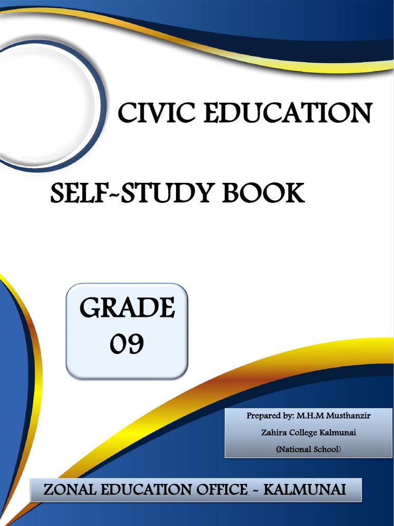 09 Civics Self Study Book E.M | PDF