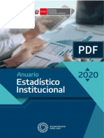 Anuario - Estadístico - Ministerio de Justicia - 2020