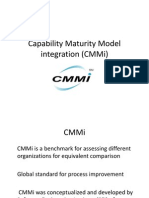 Capability Maturity Model Integration (CMMi)