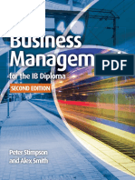 4.5 Business Management - Peter Stimpson and Alex Smith - Second Edition - Oxford 2015