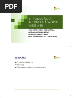 Evolução da Internet e da WWW | PDF | Internet | Rede mundial de ...