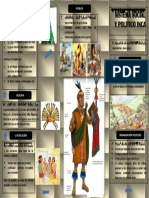Infografía Sobre Las Principales Características Del Sistema Social y Político Inca
