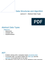 Lecture 4 - Abstract Data Types