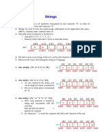 C Strings Guide: Arrays, Pointers, Methods