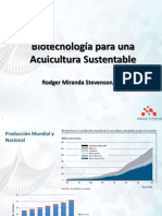 Biotecnologia Acuicultura Sustentable AQUAINNOVO Rodger Miranda
